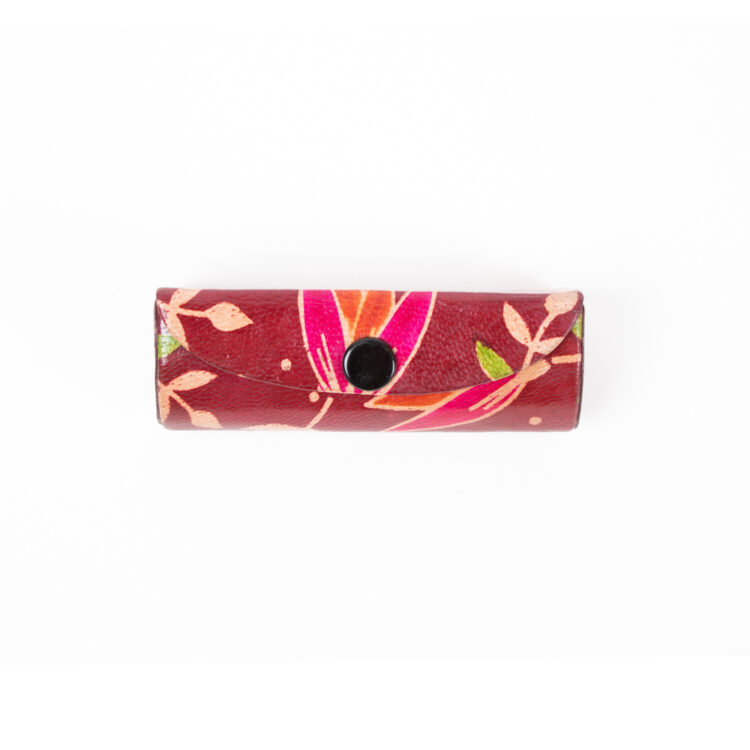 Vintage floral lipstick case