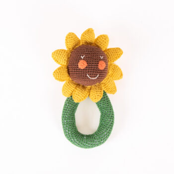 Sunflower rattle