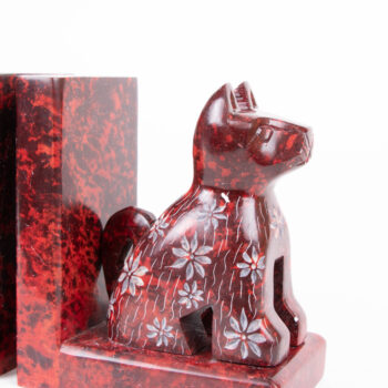 Red cat bookends | Gallery 1 | TradeAid