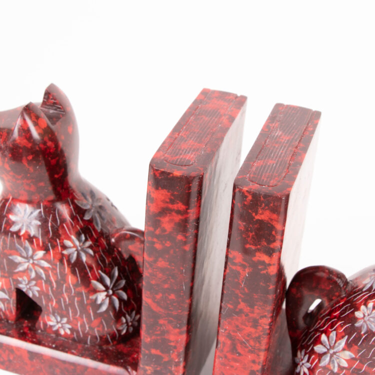 Red cat bookends | Gallery 2 | TradeAid