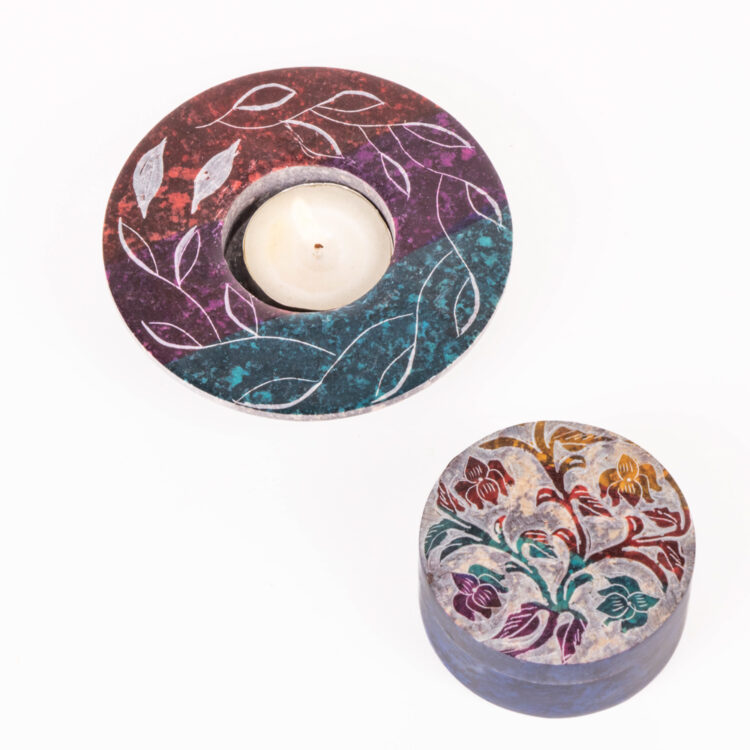 Floral candle holder | Gallery 2 | TradeAid