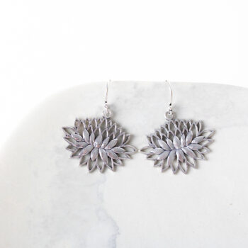 Lotus crown earrings | Gallery 2