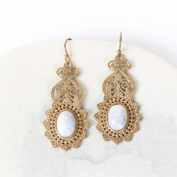 Ornate frame earrings | TradeAid