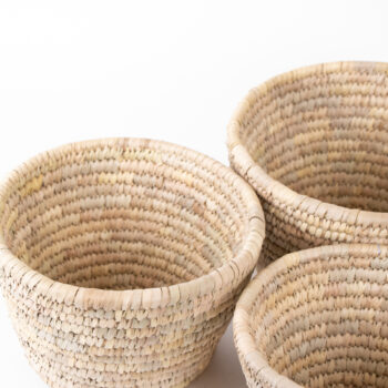 Round basket (set of three) | Gallery 1 | TradeAid