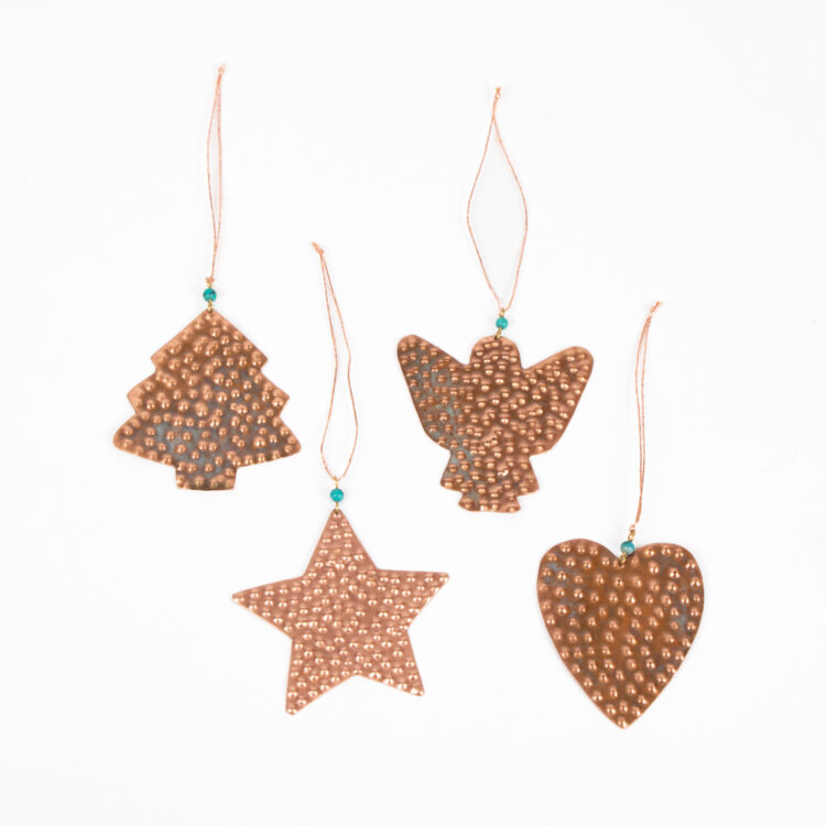 Copper star hanging (medium) | Gallery 2