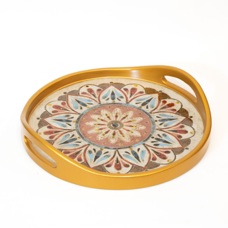 Floral glass tray | TradeAid