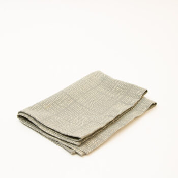 Grey dash tea towel