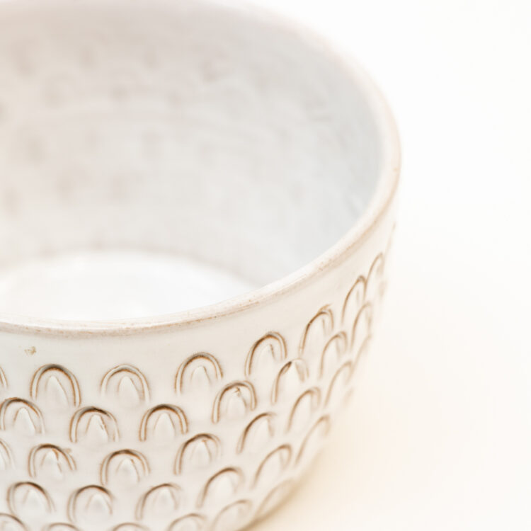 Small white stoneware bowl | Gallery 2 | TradeAid