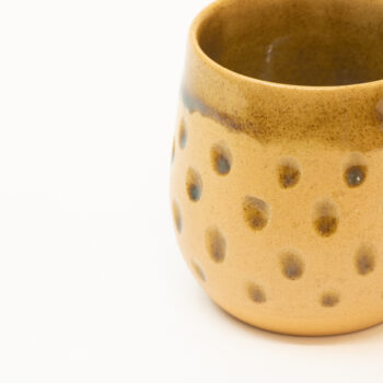 Spotty stoneware teacup | Gallery 2
