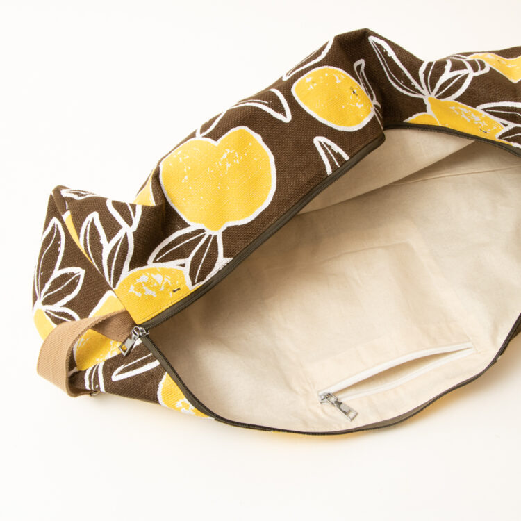 Lemon print yoga bag | Gallery 2