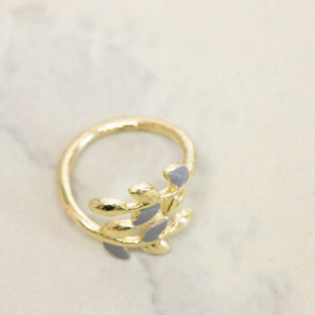 Gold leaf ring | Gallery 1