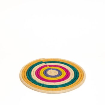 Rainbow rings placemat | Gallery 1