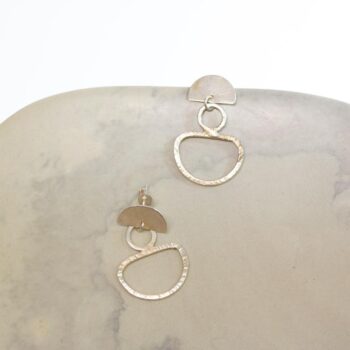 Silver wire earrings | Gallery 1