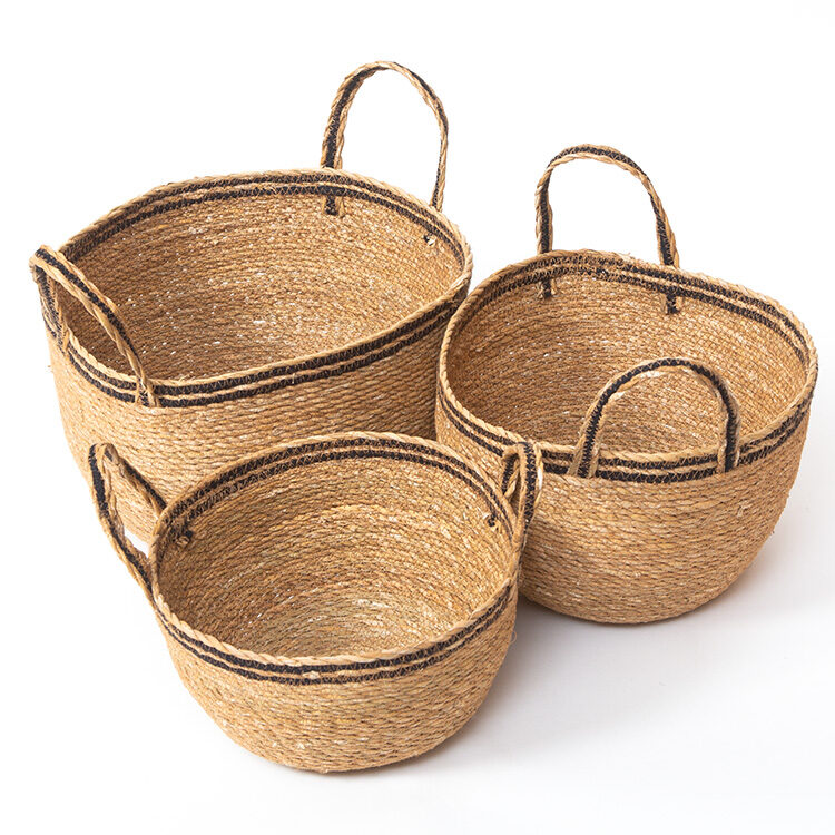 Hogla bowls with handles (set of three)