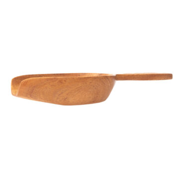 Large neem wood scoop | Gallery 1
