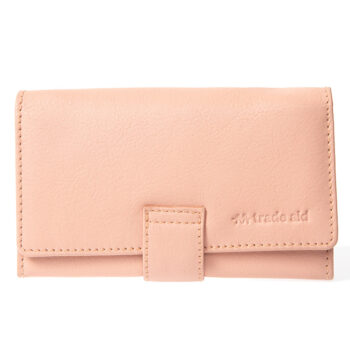 Pale pink large wallet
