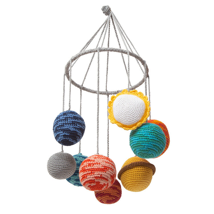 Crochet solar system mobile | Gallery 1