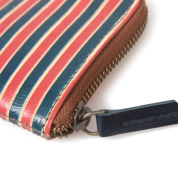Red and blue striped glasses case | Gallery 2