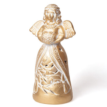 Angel tealight candle holder