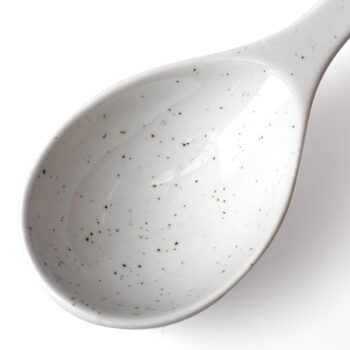 White speckled sauce spoon | Gallery 2