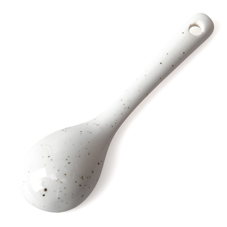 White speckled jar spoon | Gallery 1