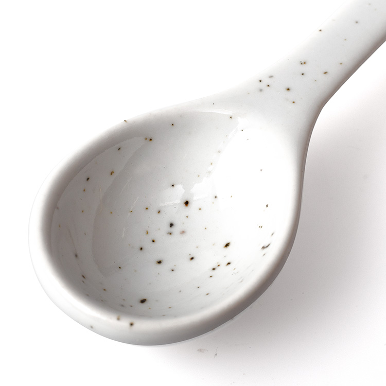 White speckled jar spoon | Gallery 2