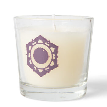Crown chakra candle