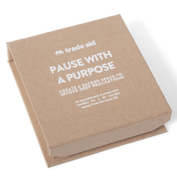 Pause and purpose candles