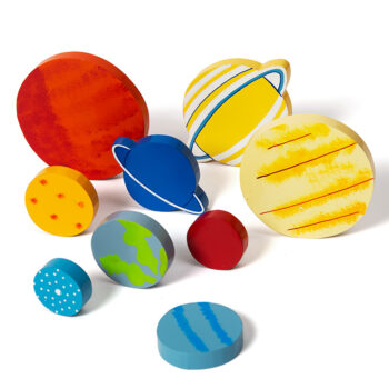 Planets tray puzzle