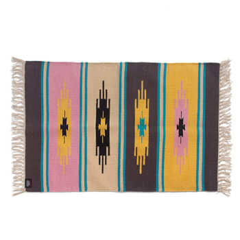 Traditional motif rug