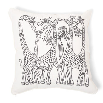 Tinga tinga giraffe cushion cover